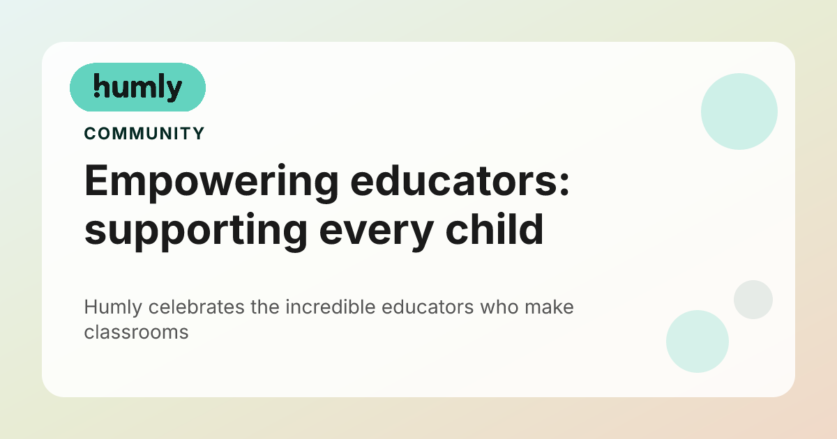 Empowering educators: supporting every child