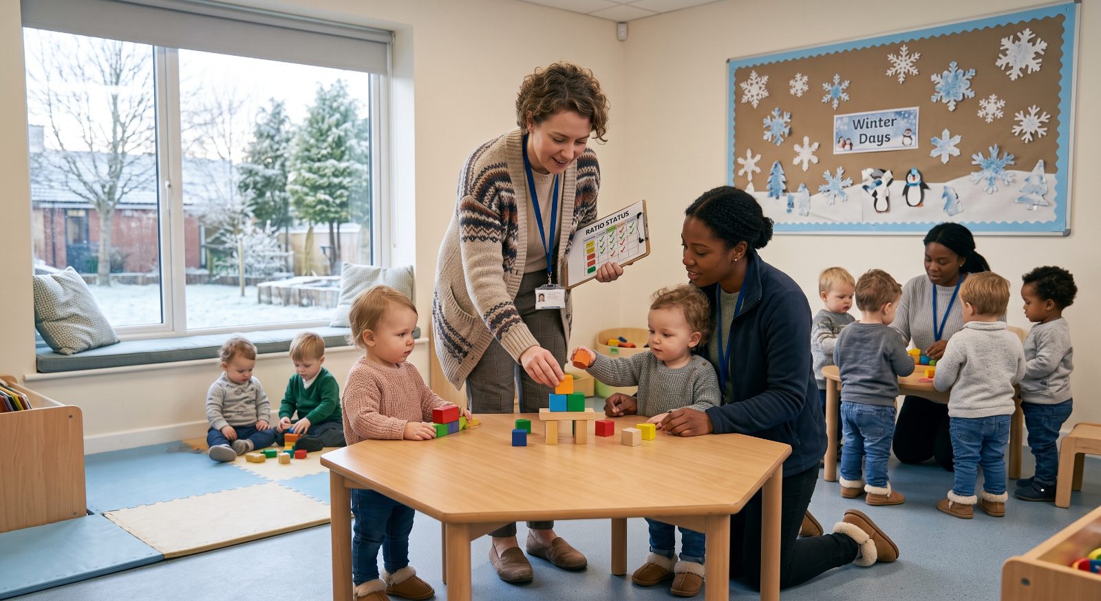 Staying ratio-compliant this winter: a nursery manager's guide to sickness cover